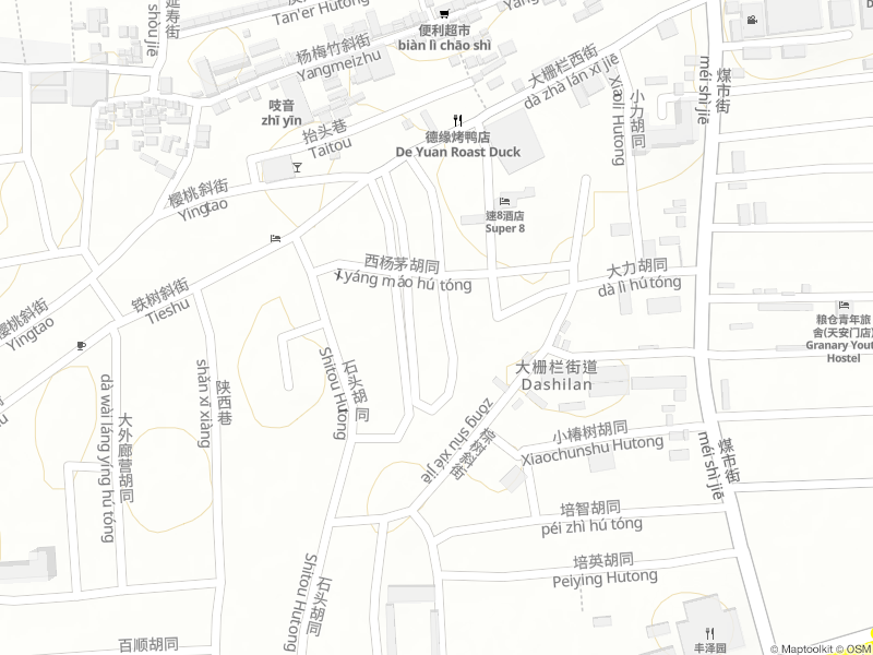 五道庙微观区位图